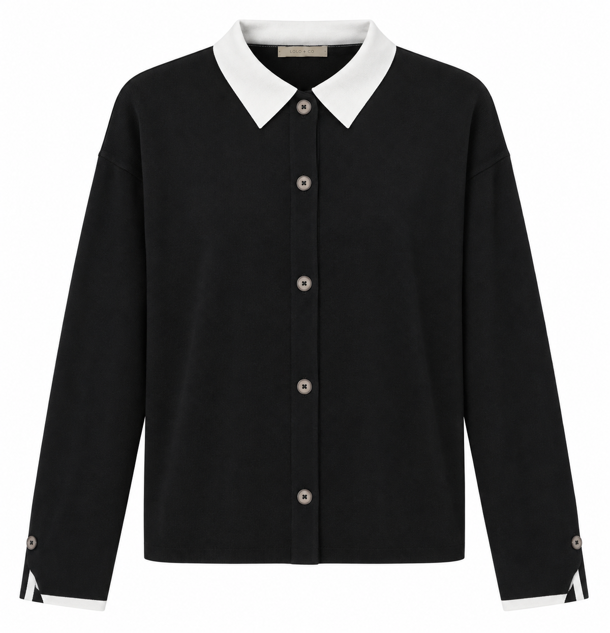 Puro Black Patch Jersey Jacket