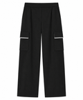 Puro Black Cargo Style Joggers