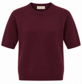 Puro Burgundy Cashmere Knit
