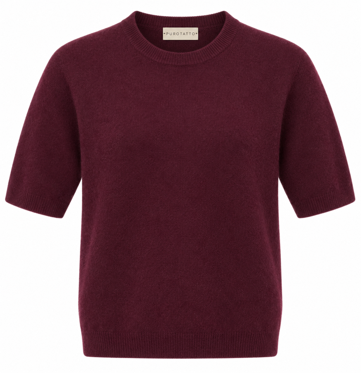 Puro Burgundy Cashmere Knit