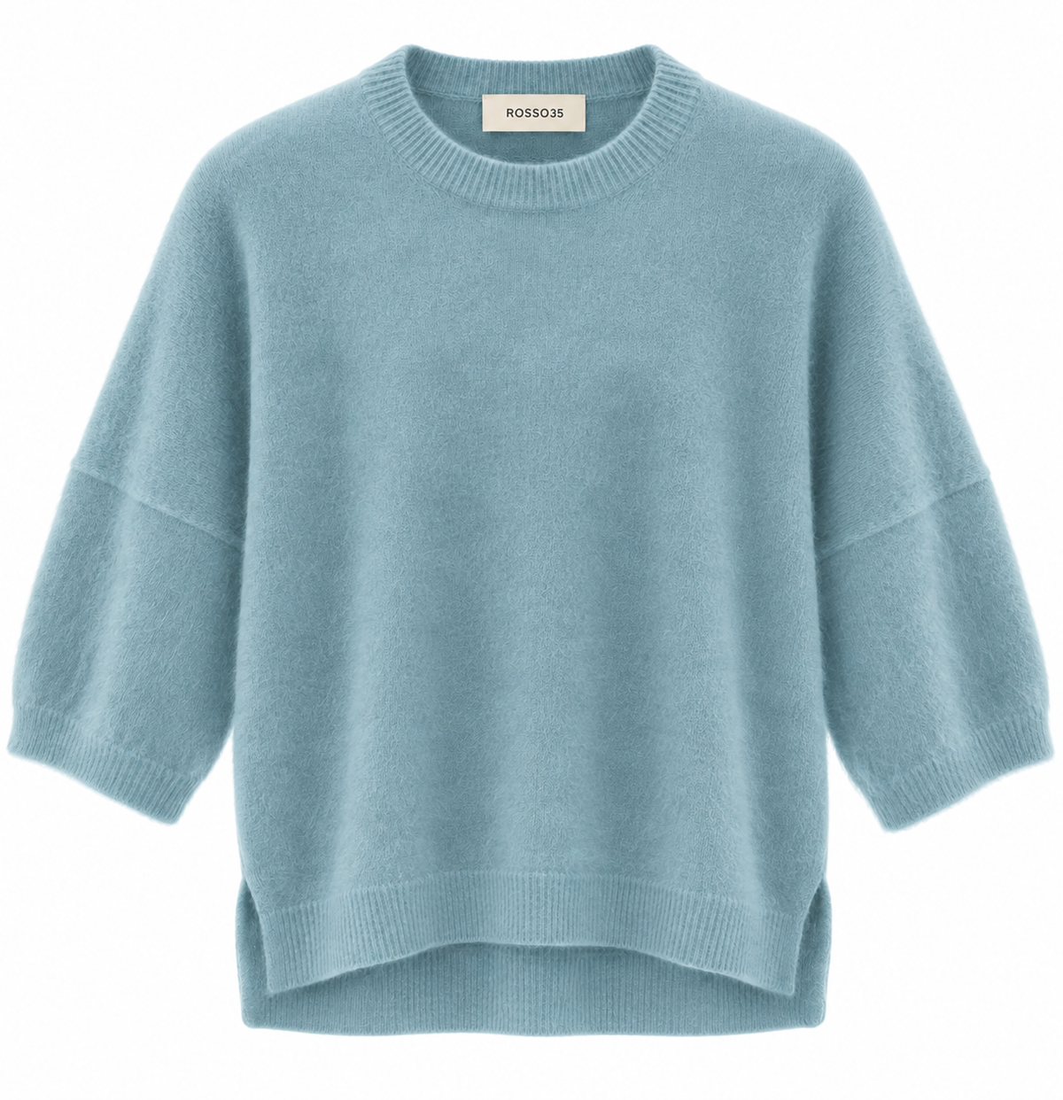 Duck Egg Alpaca Knit
