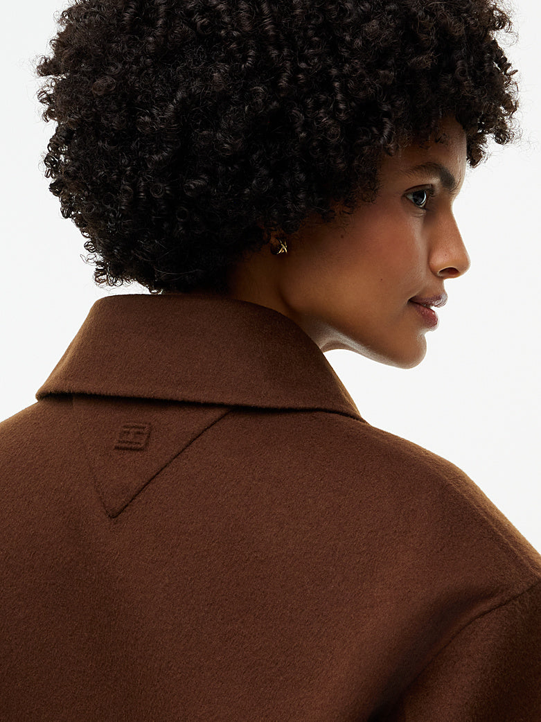 Double Faced Wool Blend Jacket