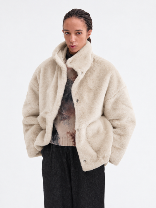Reversible Cream Jacket