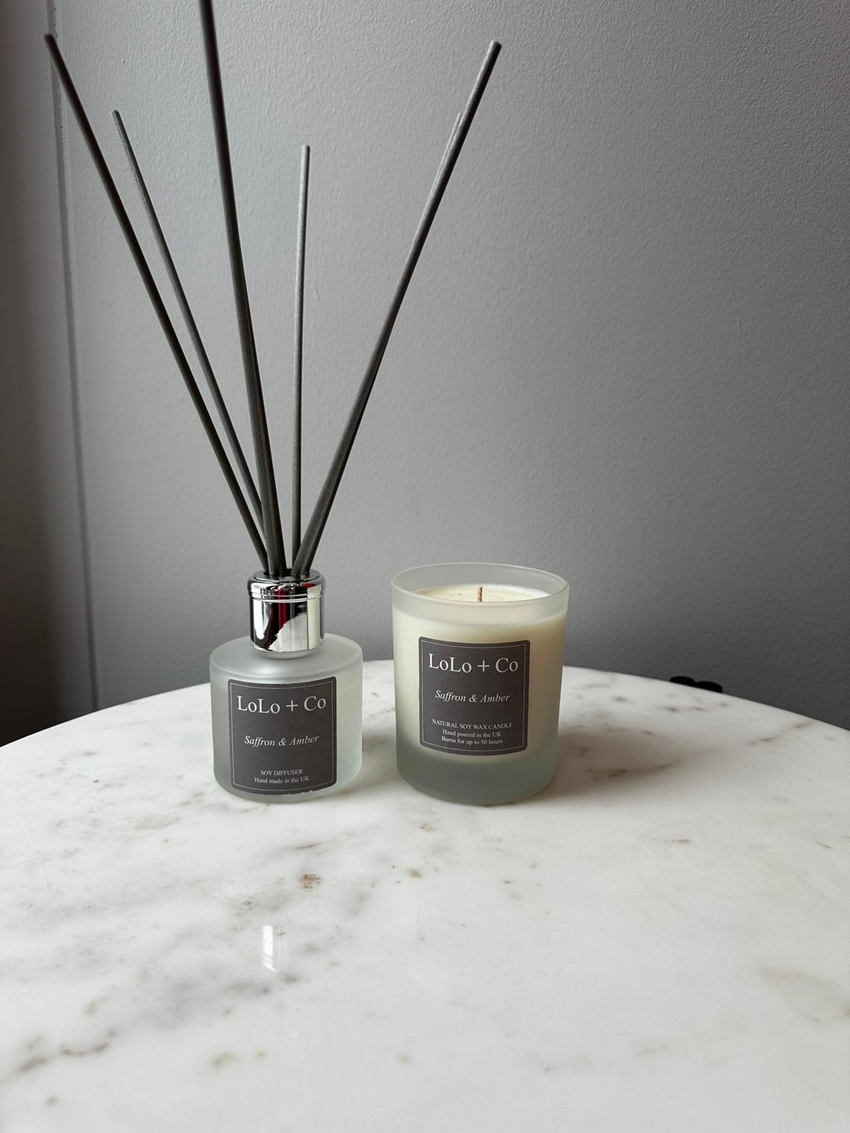 Saffron and Amber Home Fragrance