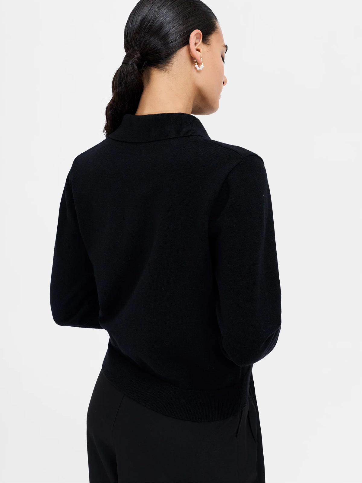 Ellaria Pearl Trim Detail Cardigan