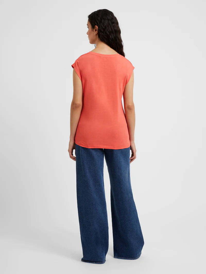 Soft Touch Jersey V-Neck Top