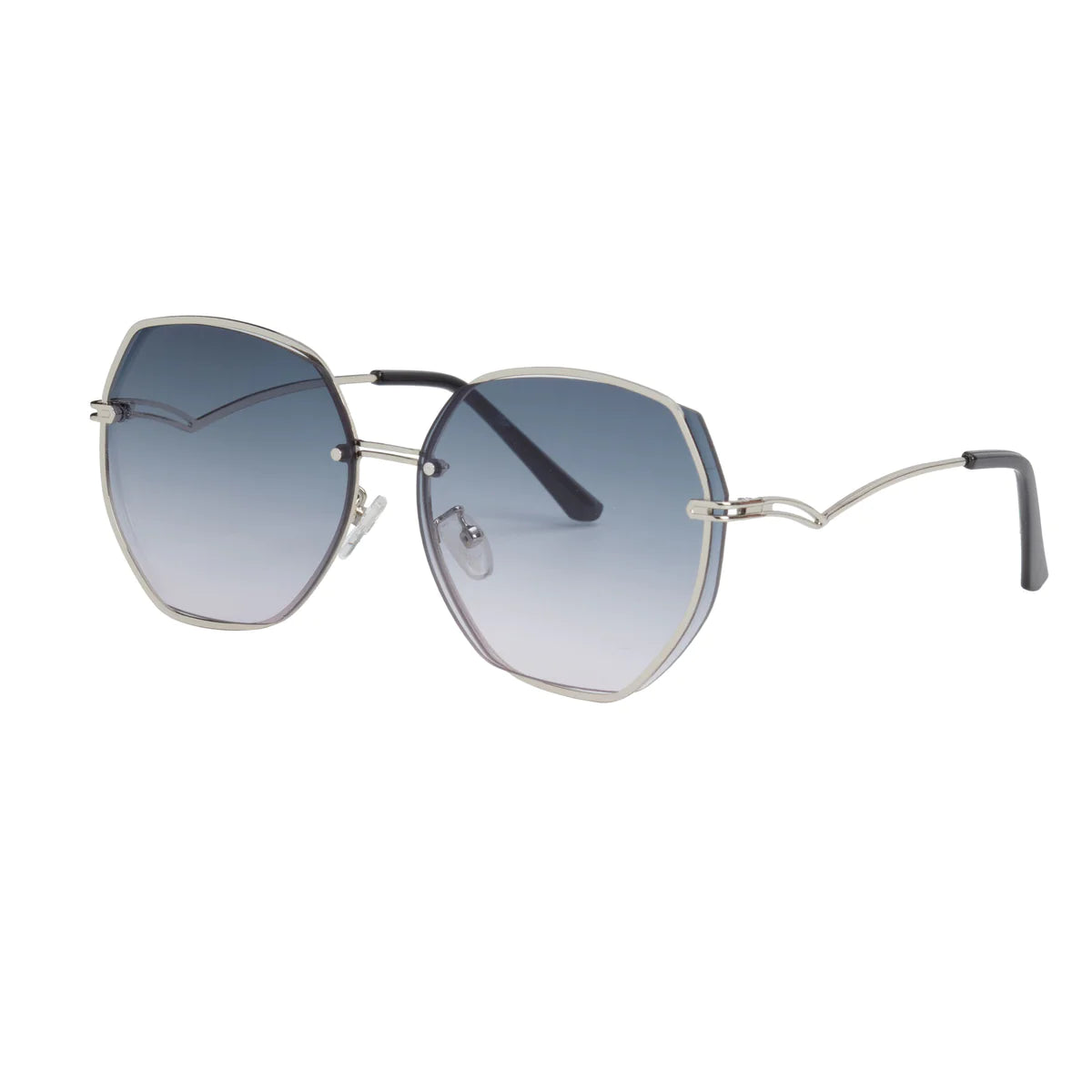 Palma Blue and Silver Lensed Sunglasses