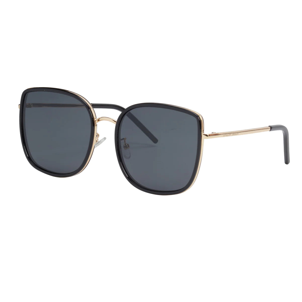 Portofino Gold and Black Lensed Sunglasses