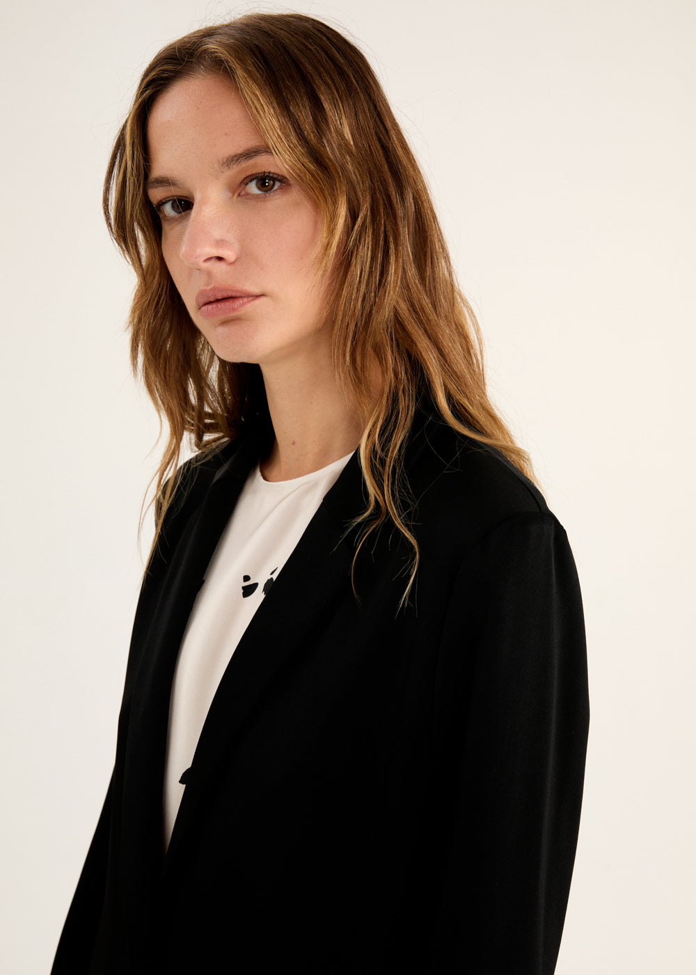 Oversized One-Button Loose Jacket