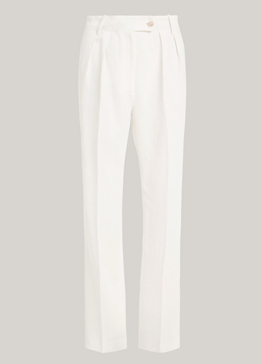 Elevated Linen Relaxed Trousers