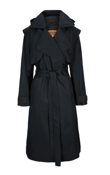 Regndrape Trench Coat