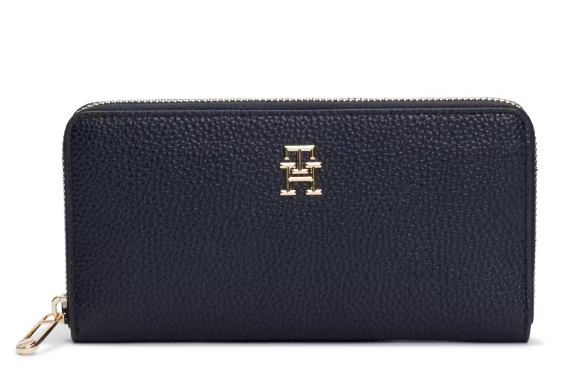 Tommy Hilfiger Logo Zip Purse - Navy