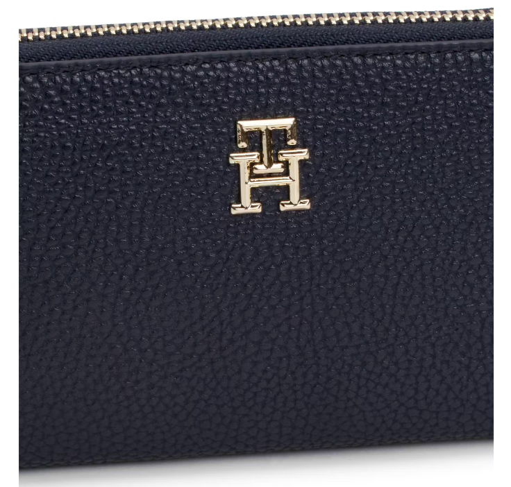 Tommy Hilfiger Logo Zip Purse - Navy