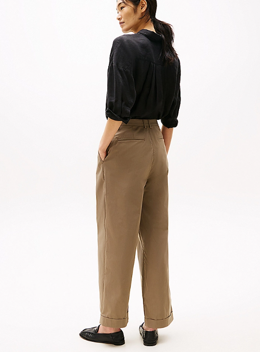 Lightweight Relaxed Straight Leg Chinos