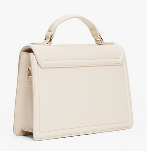 Turn Lock Crossbody Satchel