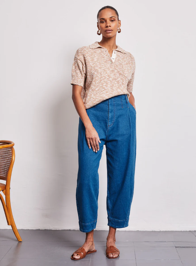 Waverley Barrel Leg Denim Jeans