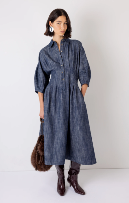 The Novalie Denim Dress