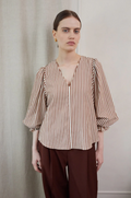 The Remi Stripe Blouse