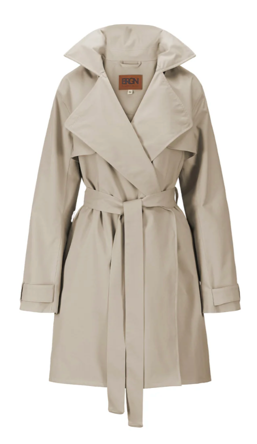 Yr'en sand trench coat