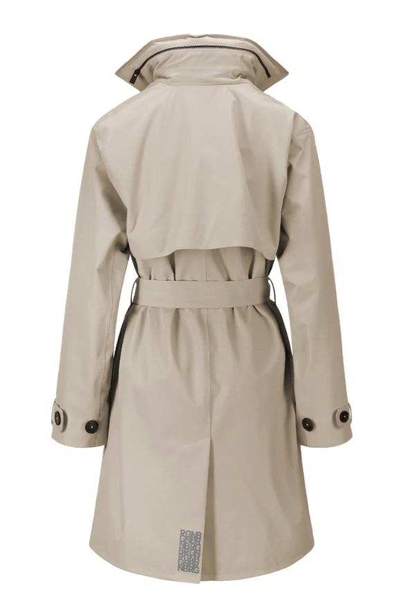 Yr'en sand trench coat