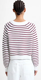 Lily Mozart Stripe Crew Neck Jumper