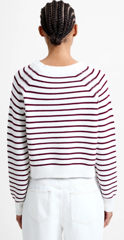 Lily Mozart Stripe Crew Neck Jumper