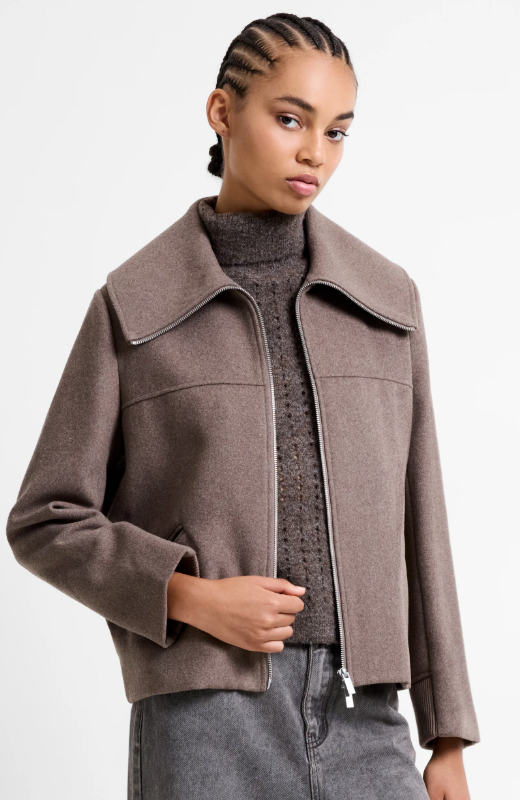 Devita Wool Collared Coat