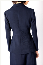 The Sidney Structured Navy Blazer