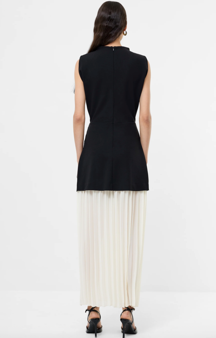 Zion Pleated Skirt Dress