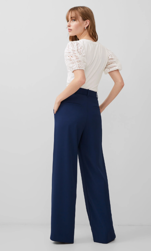Harrie Navy Tailored Trousers