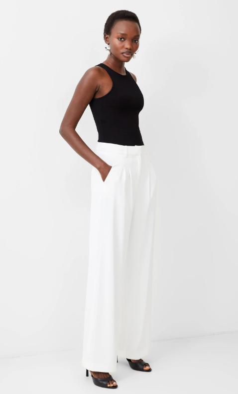 Harrie White Tailored Trousers