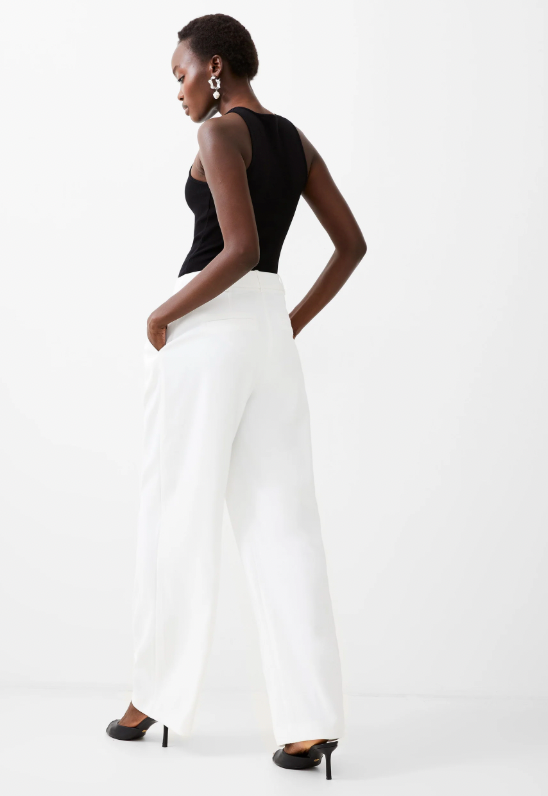 Harrie White Tailored Trousers