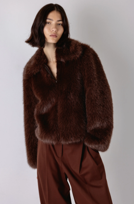 Indie Short Hair Cosy Jacket