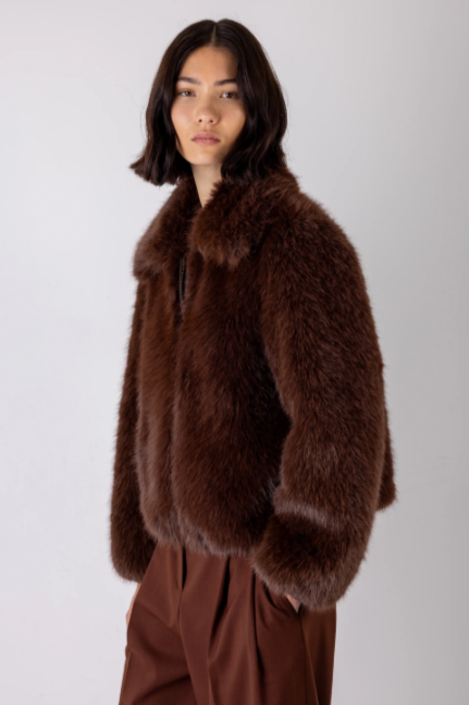 Indie Short Hair Cosy Jacket