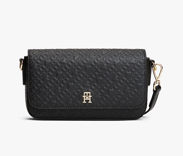 Hilfiger Icon Embossed Logo Crossbody Bag