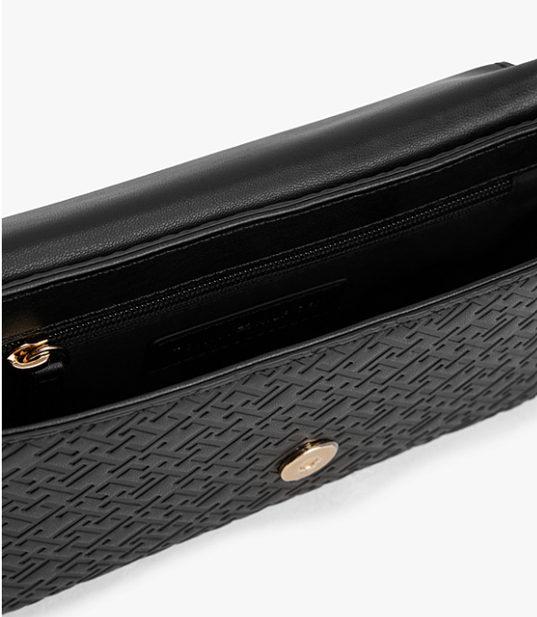 Hilfiger Icon Embossed Logo Crossbody Bag