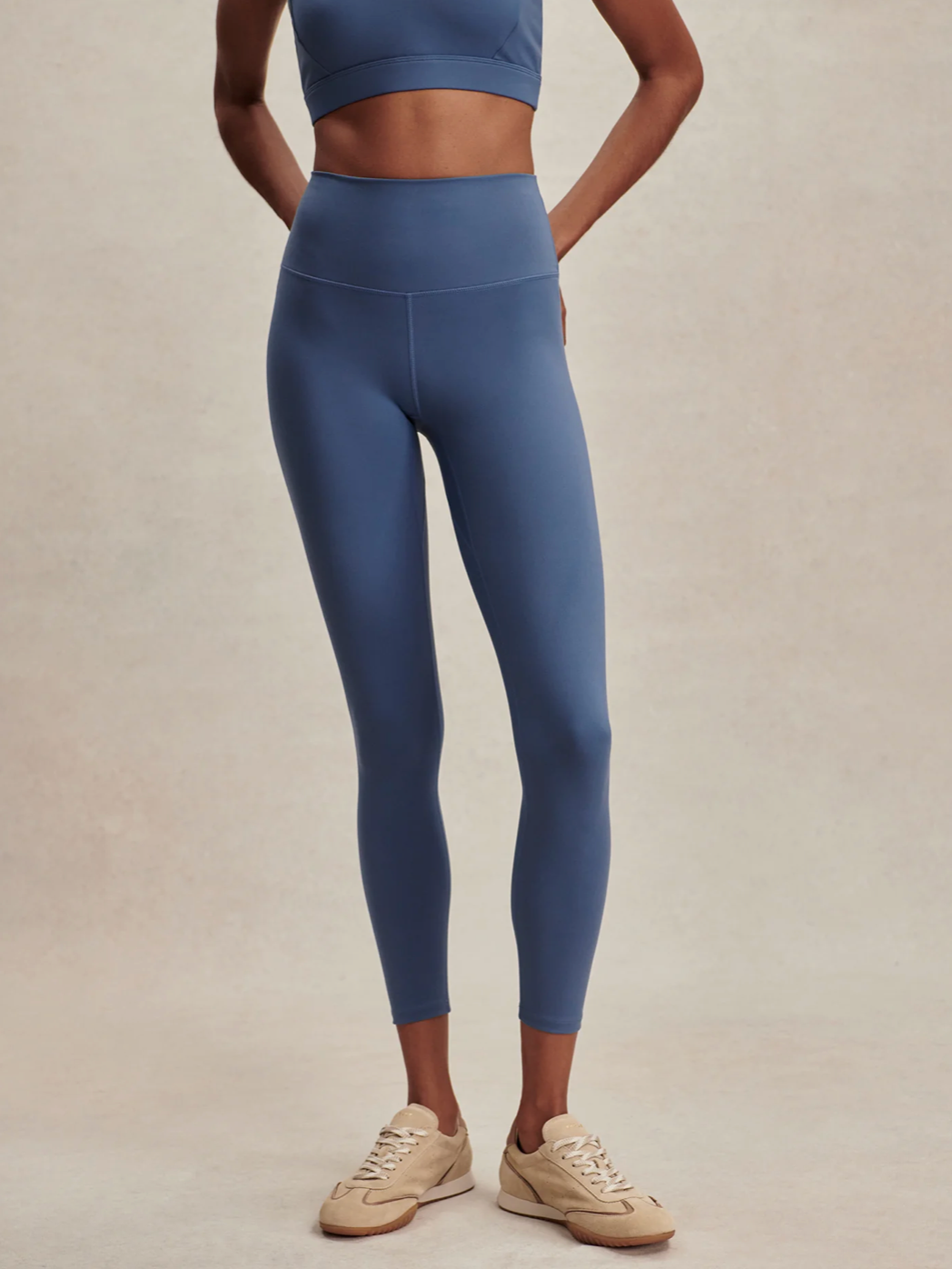 FreeSoft Bijou Blue High-Rise Legging 25"