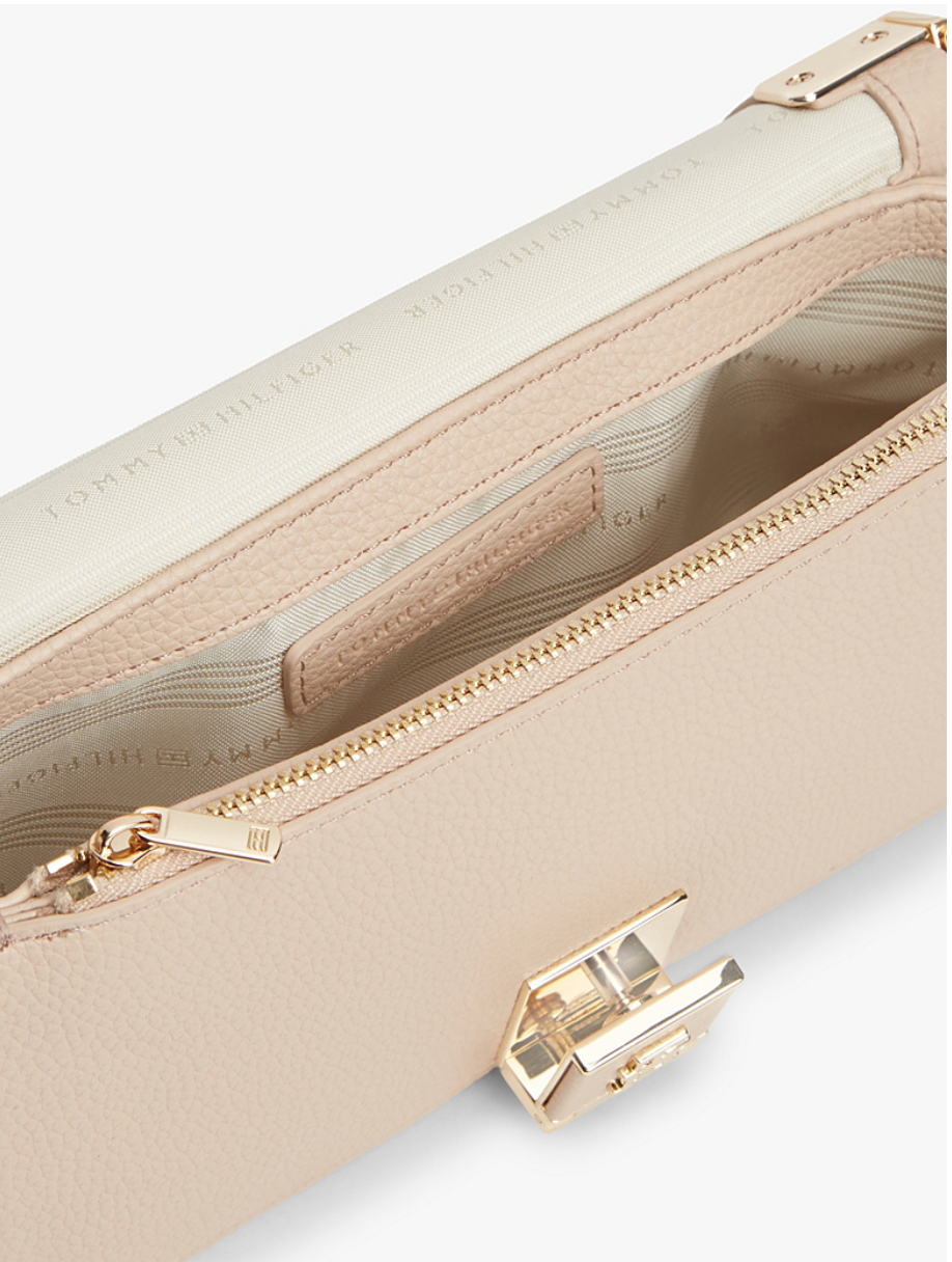 TH Monogram Blush Chain Strap Crossbody Bag