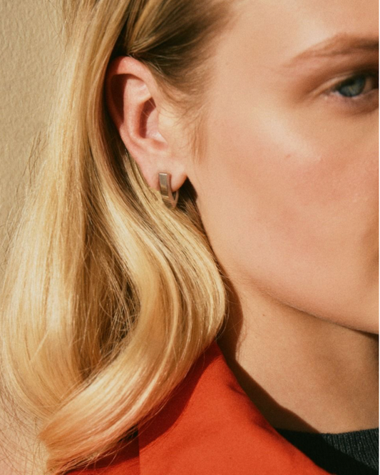 The Valley Silver Clip Earring