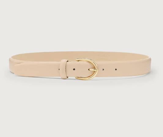 The Lenai Leather Latte Belt