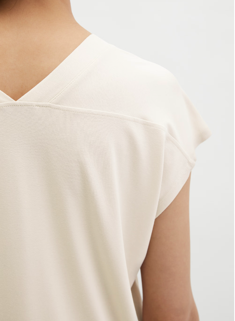 The Sleeveless Jersey Relaxed Top