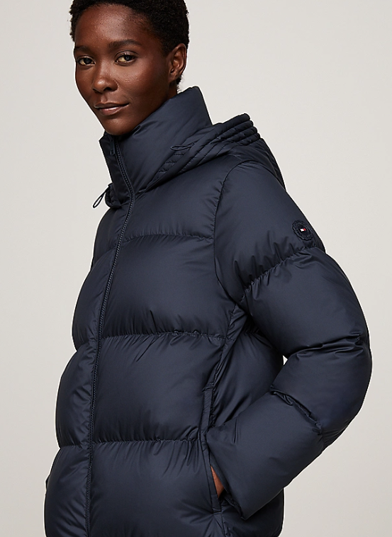 Down jacket tommy online