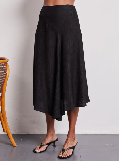 Junia Midi Draped Skirt