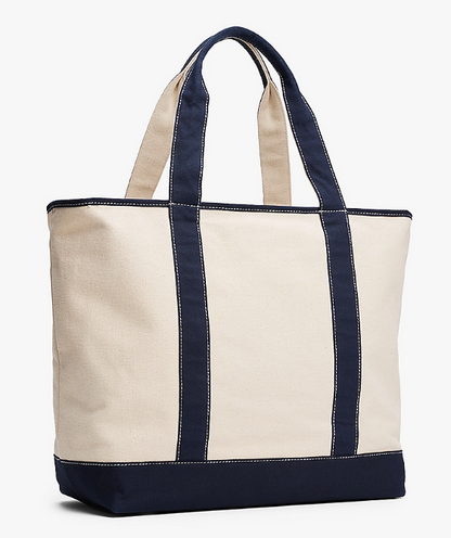 Canvas Beach Tote