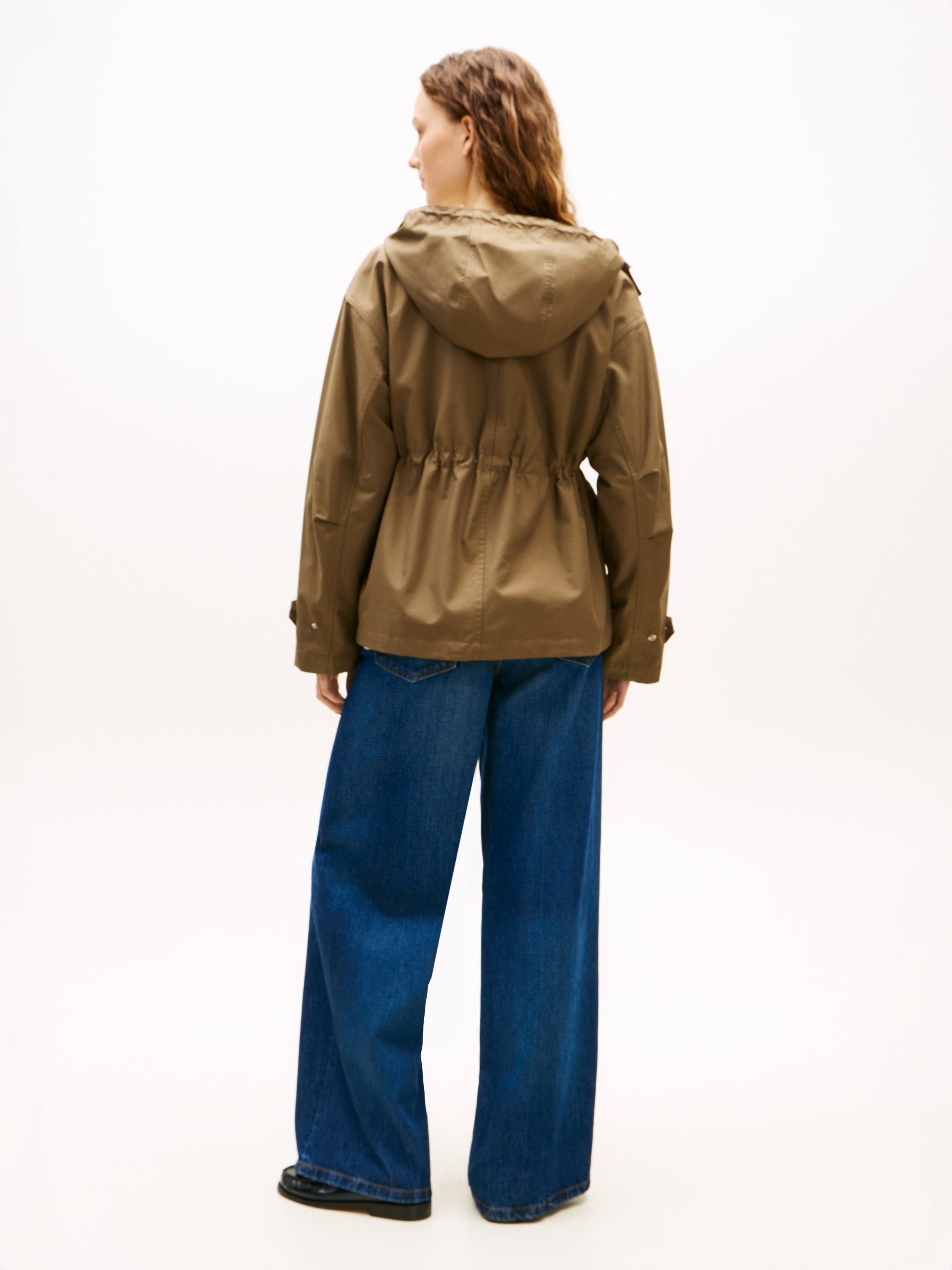The Khaki Nylon Utility Jacket