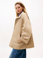 Water Repellent Oversized Car Coat