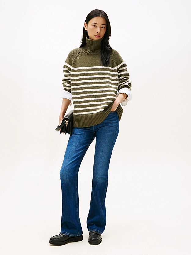 Faded Mid Rise Bootcut Jeans