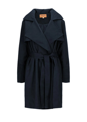The Yr'en Navy Trench Jacket
