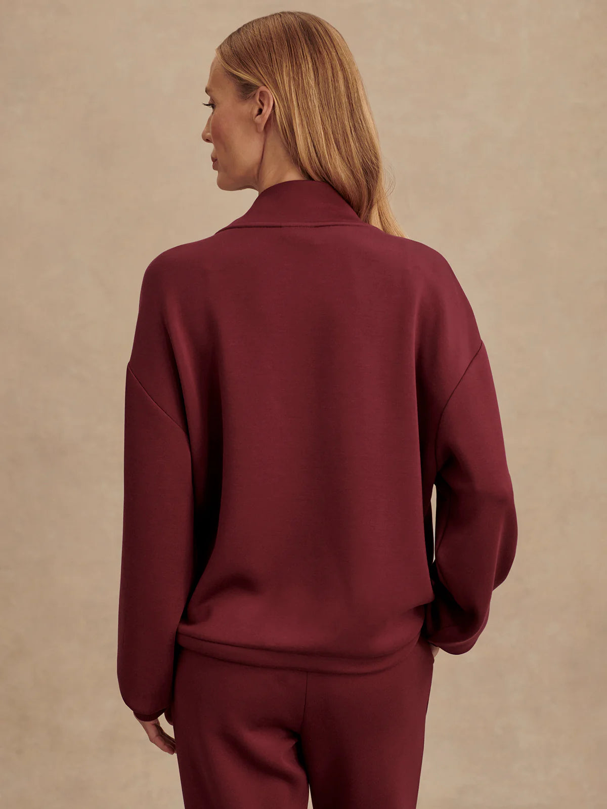 The Betsy New Maroon Sweat