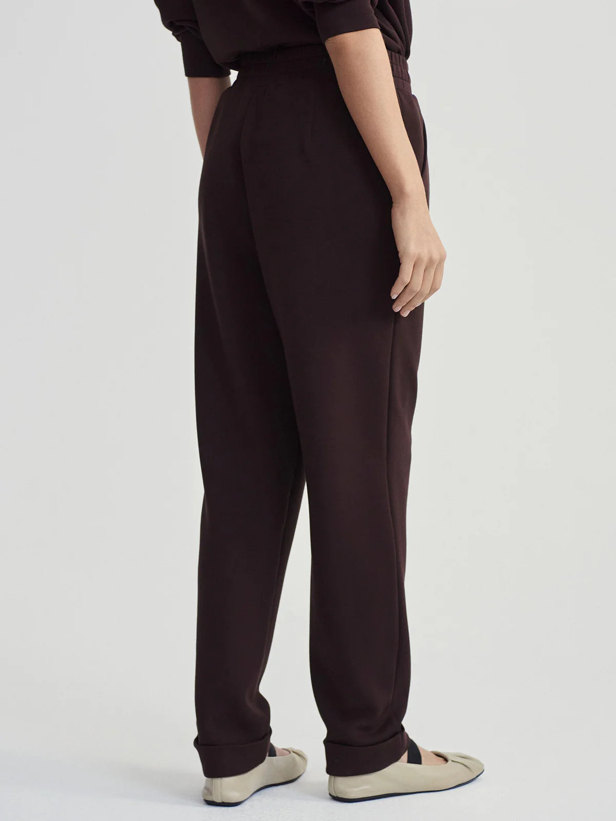 The Rolled Coffee Bean Cuff Pant 25"